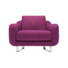 Sillón Tivoli Curry - Fucsia