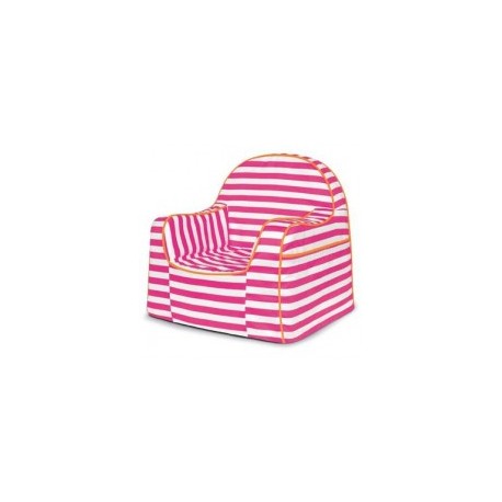 PKFFLRRS Sillon individual de lineas-Rosa