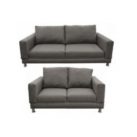 Sala Creed 3-2 Fabou Muebles - Gris