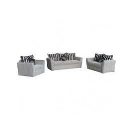 Sala Zebra 3-2-1 Fabou Muebles - Gris