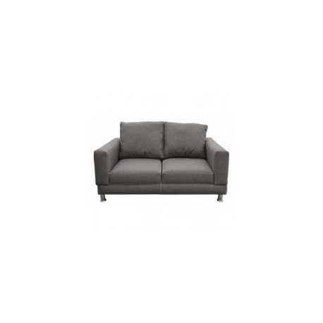 Love Seat Moderno Creed Fabou Muebles - Gris