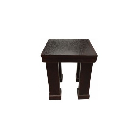 Mesa Lateral Layna Fabou Muebles Caoba