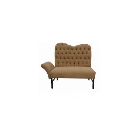 Sillon Capitonado Kaia Fabou Muebles - Beige