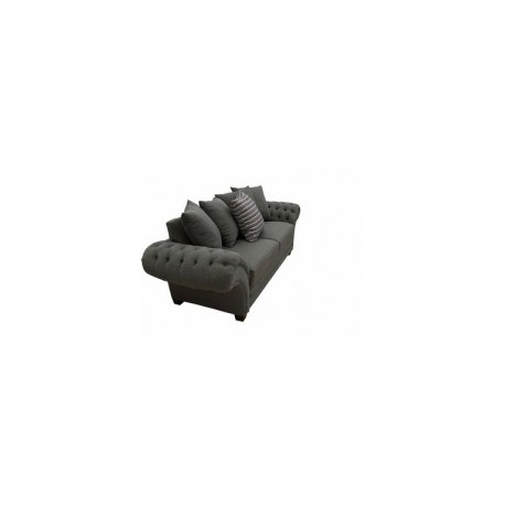 Sofa Gray De Fabou - Capitonado, Moderno,...