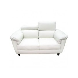 Sofá Love Seat Camerino Flother - Blanco