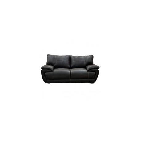 Love Seat Moderno Tokio Fabou Muebles - Negro