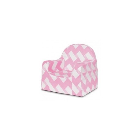 PKFFLRPZ Sillón zig-zag-Rosa