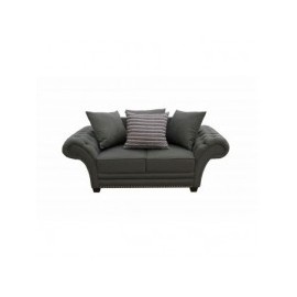 Love Seat Gray Fabou - Gris Oxford,...