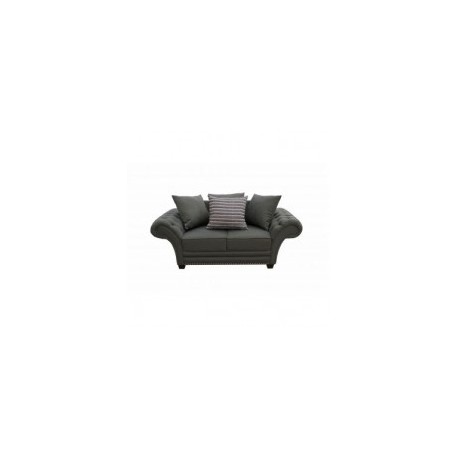 Love Seat Gray Fabou - Gris Oxford,...