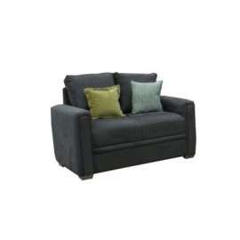 Love Seat Moderno Dorian Fabou Muebles - Gris