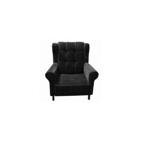 Sillon Moderno Lander Fabou Muebles - Negro