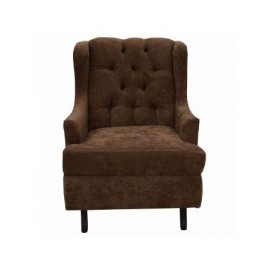 Sillon Capitonado Hesper Fabou Muebles Café