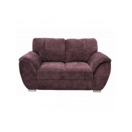 Love Seat Moderno Pekin Fabou Muebles Purpura