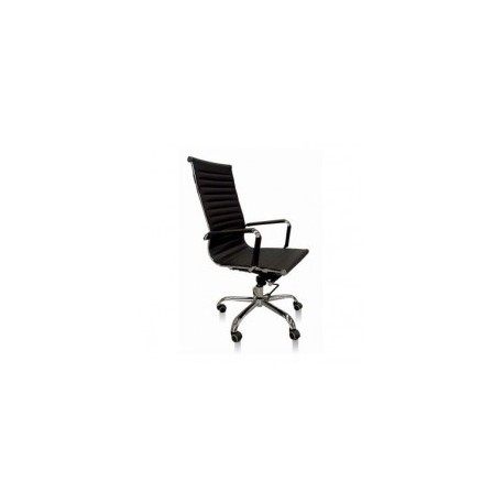 Sillón Directivo en Curpiel Negro Mod. A05