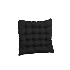 Cojín Silla Algodón Negro Sillón para...