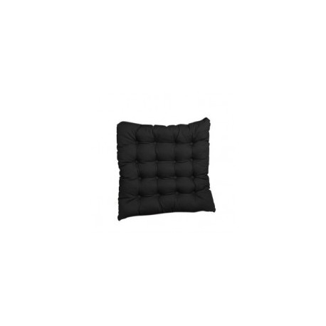 Cojín Silla Algodón Negro Sillón para...